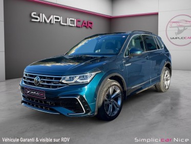 Volkswagen tiguan 1.4 ehybrid 245ch dsg6 r-line exclusive. occasion  simplicicar vaucresson nice - pfvauto simplicicar...