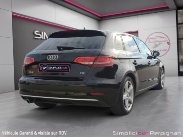 Audi a3 sportback 1.6 tdi 116 s tronic 7 - pack sport - palettes au volant - démarrage sans clé - garantie 12 mois europe...