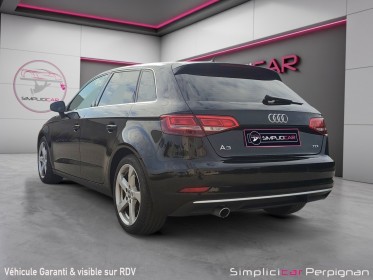 Audi a3 sportback 1.6 tdi 116 s tronic 7 - pack sport - palettes au volant - démarrage sans clé - garantie 12 mois europe...