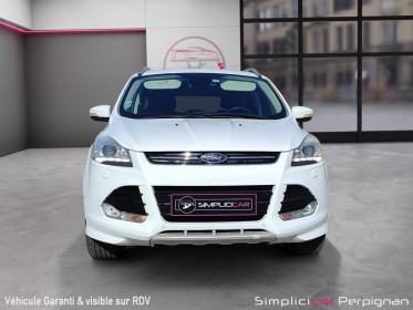 Ford kuga 2.0 tdci 120 ss 4x2 sport platinium gps toit ouvrant camera garantie 12 mois europe occasion simplicicar perpignan ...