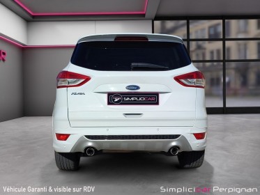 Ford kuga 2.0 tdci 120 ss 4x2 sport platinium gps toit ouvrant camera garantie 12 mois europe occasion simplicicar perpignan ...