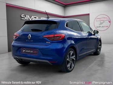 Renault clio v tce 130 edc fap rs line - carplay, caméra 360°, sièges cuir - garantie 12 mois occasion simplicicar...