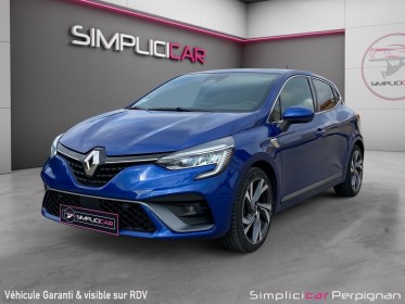 Renault clio v tce 130 edc fap rs line - carplay, caméra 360°, sièges cuir - garantie 12 mois occasion simplicicar...