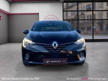 Renault clio v tce 130 edc fap initiale paris - caméra 360°, enceinte bose, gps, carplay, lumière d'ambiance - garantie...