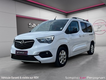 Opel combo life xl l2h1 elegance pack - caméra 360, caméra de recul, grand coffre, carplay - garantie 12 mois occasion...