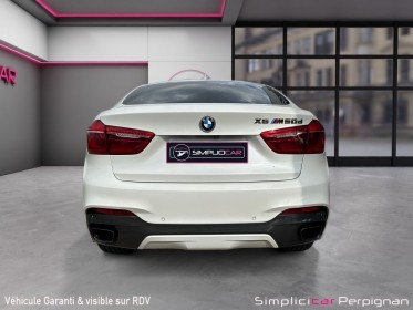 Bmw x6 f16 m50d 381ch toit ouvrant caméra carplay garantie constructeur entretient bmw occasion simplicicar perpignan ...