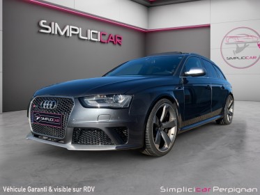 Audi rs4 avant 4.2 v8 atmosphérique 450 ch quattro s tronic 7 toit ouvrant/sièges f1 chauffants/gps/exclusive carbone......