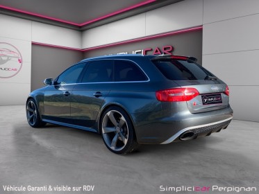 Audi rs4 avant 4.2 v8 atmosphérique 450 ch quattro s tronic 7 toit ouvrant/sièges f1 chauffants/gps/exclusive carbone......