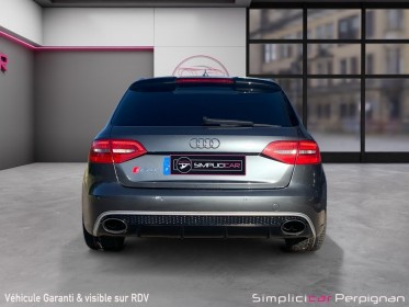 Audi rs4 avant 4.2 v8 atmosphérique 450 ch quattro s tronic 7 toit ouvrant/sièges f1 chauffants/gps/exclusive carbone......