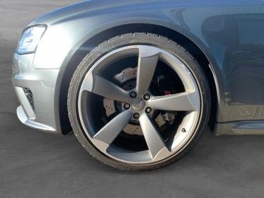 Audi rs4 avant 4.2 v8 atmosphérique 450 ch quattro s tronic 7 toit ouvrant/sièges f1 chauffants/gps/exclusive carbone......