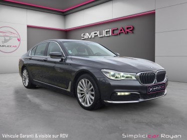 Bmw serie 7 g11/g12 730d 265 ch toit ouvrant siÉges  chauffants harman kardon  garantie 12 mois occasion simplicicar royan...