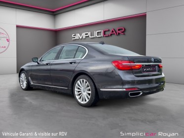 Bmw serie 7 g11/g12 730d 265 ch toit ouvrant siÉges  chauffants harman kardon  garantie 12 mois occasion simplicicar royan...