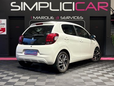 Peugeot 108 1.0 vti ss 68ch bvm5 allure garantie 12 mois occasion  simplicicar aix les bains simplicicar simplicibike france