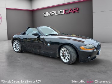 Bmw z4 magnifique raoster z4 2.5i 192 ch garantie 12 mois occasion simplicicar charmes simplicicar simplicibike france