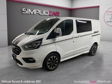 Ford transit custom cabine approfondie 290 l1h1 2.0 tdci 170 sport 5 places occasion simplicicar pertuis  simplicicar...