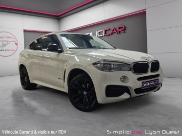 Bmw x6 f16 xdrive30d 258 ch m sport a - garantie 12 mois occasion simplicicar lyon ouest simplicicar simplicibike france