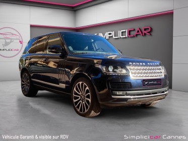 Land rover range rover autobiography a mark vi swb sdv8 4.4l 339ch occasion cannes (06) simplicicar simplicibike france