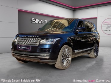 Land rover range rover autobiography a mark vi swb sdv8 4.4l 339ch occasion cannes (06) simplicicar simplicibike france