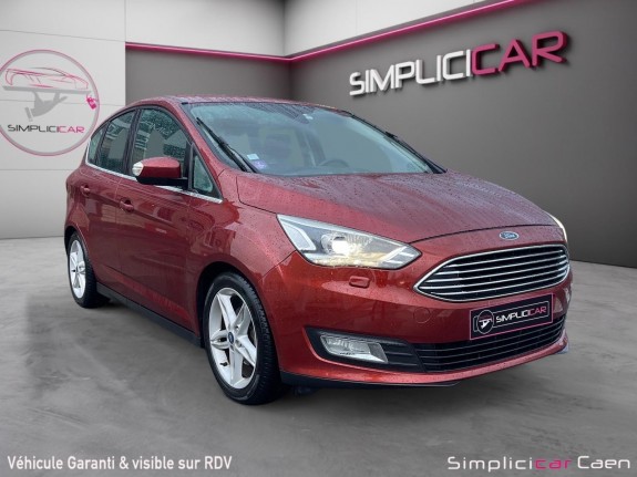 Ford c-max 1.0 ecoboost 125 ss titanium garantie 12 mois occasion simplicicar caen  simplicicar simplicibike france