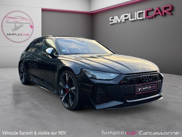 Audi rs6 avant v8 4.0 tfsi 600 ch tiptronic 8 quattro occasion simplicicar carcassonne simplicicar simplicibike france