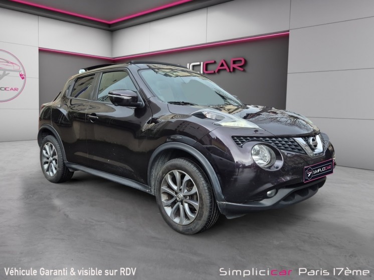 Nissan juke 1.6e 117 tekna xtronic a occasion paris 17ème (75)(porte maillot) simplicicar simplicibike france