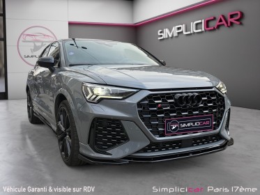 Audi rs q3 sportback 2.5 tfsi 400 ch s tronic 7/pack maxton design full occasion paris 17ème (75)(porte maillot) simplicicar...