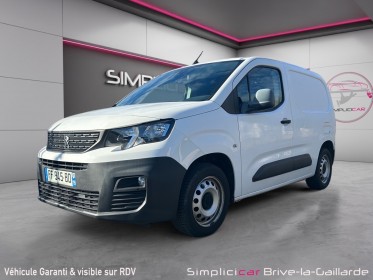 Peugeot partner fourgon standard 1000 kg bluehdi 130 ss bvm6 premium occasion simplicicar brive la gaillarde  simplicicar...