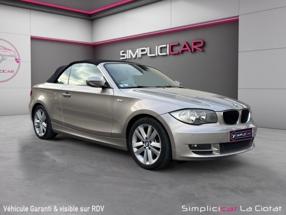 Bmw serie 1 cabriolet e88 123d 204 ch confort a occasion simplicicar la ciotat simplicicar simplicibike france