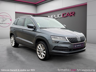 Skoda karoq 2.0 tdi 150 ch scr 4x4 dsg7 style toit ouvrant - camera - full led - canton sound - siege sport - hayon...