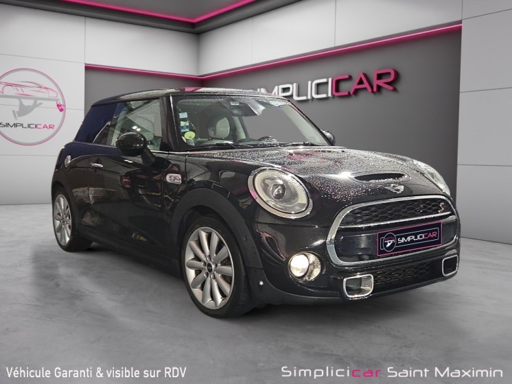 Mini hatch 3 portes f56 cooper sd john cooper works / 170ch bva6 occasion simplicicar st-maximin simplicicar simplicibike...