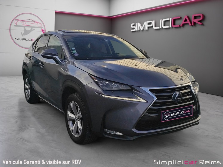 Lexus nx 300h 4wd 2.5 l hybride 197 ch executive technologie occasion simplicicar reims simplicicar simplicibike france