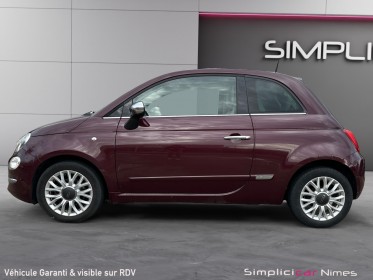 Fiat 500 my17 1.2 69 ch lounge - toit panoramique - garantie 12 mois occasion simplicicar nimes - rb auto simplicicar...