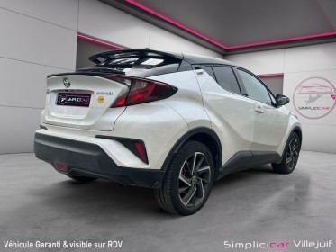 Toyota c-hr hybride my23 1.8l dynamic, caméra de recul, carplays, garantie 12 mois occasion simplicicar villejuif ...