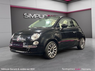 Fiat 500c cabriolet lounge - garantie 12 mois occasion simplicicar nimes - rb auto simplicicar simplicibike france