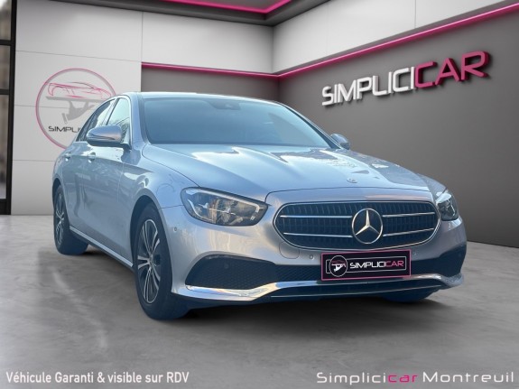 Mercedes classe e 220 d 9g-tronic avantgarde line entretiens mercedes garantie 12 mois. occasion montreuil (porte de...