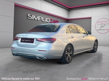 Mercedes classe e 220 d 9g-tronic avantgarde line entretiens mercedes garantie 12 mois. occasion montreuil (porte de...