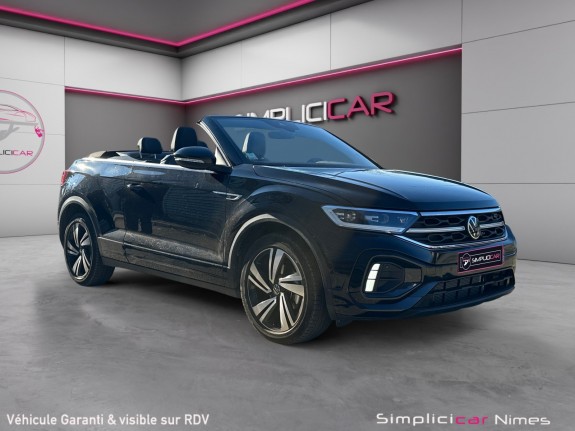 Volkswagen t-roc cabriolet 1.5 tsi evo 150 dsg7 r-line - faible km - dispo fin février- garantie 12 mois occasion...