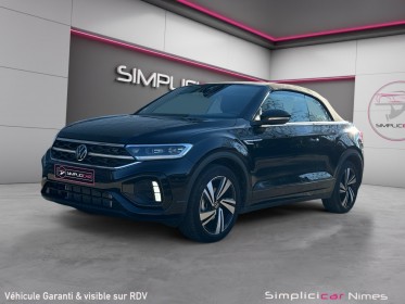 Volkswagen t-roc cabriolet 1.5 tsi evo 150 dsg7 r-line - faible km - dispo fin février- garantie 12 mois occasion...