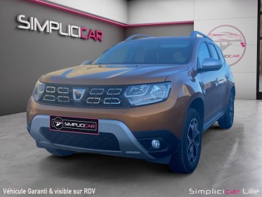 Dacia duster blue dci 115 4x2 prestige occasion simplicicar lille  simplicicar simplicibike france