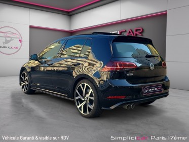 Volkswagen golf 2.0 tdi 184 bluemotion technology fap dsg7 gtd apple carplay virtual cockpit toit ouvrant occasion paris...