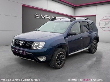 Dacia duster dci 110 edc 4x2 black touch 2017 occasion troyes simplicicar simplicibike france