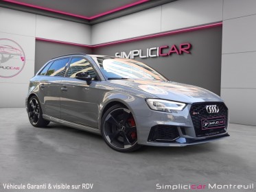 Audi rs3 sportback 2.5 tfsi 400 s tronic 7 quattro sans fap francaise occasion montreuil (porte de vincennes)(75) simplicicar...