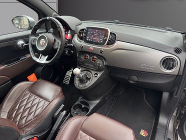 Abarth 595 serie 6 1.4 turbo 16v t-jet 165 ch bvm5 turismo / tva rÉcupÉrable /full entretien abarth / carplay / toit...