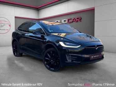 Tesla model x 100d - dual motor / full options / garantie 12 mois occasion paris 17ème (75)(porte maillot) simplicicar...