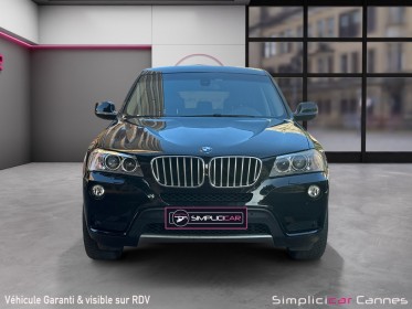 Bmw x3 f25 xdrive28i 258ch luxe steptronic a occasion cannes (06) simplicicar simplicibike france