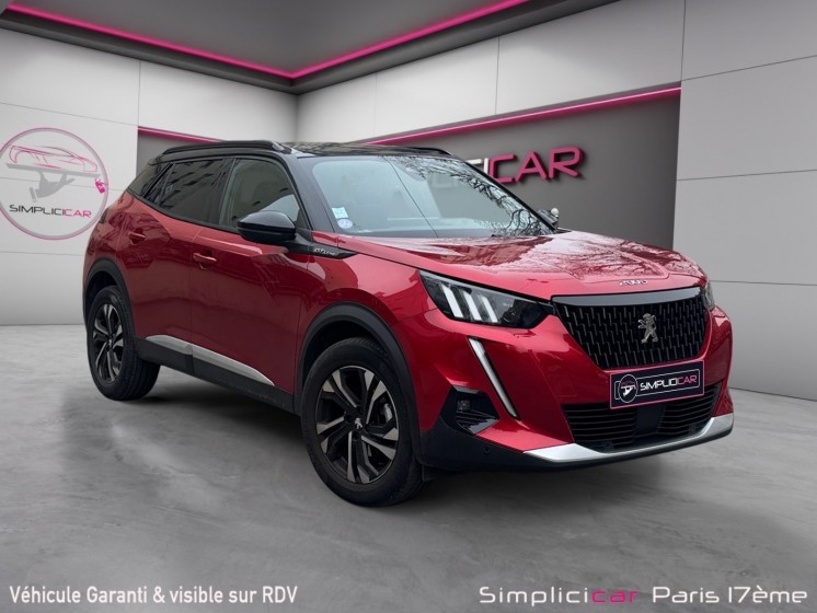 Peugeot 2008 puretech 130 ss eat8 gt line / full entretien peugeot / garantie 12 mois / carplay occasion paris 17ème...