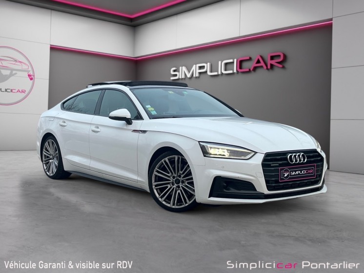 Audi a5 sportback v6 3.0 tdi 286 tiptronic 8 quattro s line occasion simplicicar pontarlier simplicicar simplicibike france