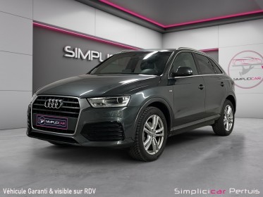 Audi q3 q3 2.0 tdi 150 ch s tronic 7 s line occasion simplicicar pertuis  simplicicar simplicibike france