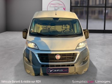 Fiat ducato fourgon tole 3.5 l h2 2.3 mjt 130 euro 6 pack techno occasion simplicicar limoges  simplicicar simplicibike france