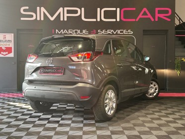 Opel crossland x 1.2 83 ch edition garantie-12-mois occasion  simplicicar aix les bains simplicicar simplicibike france